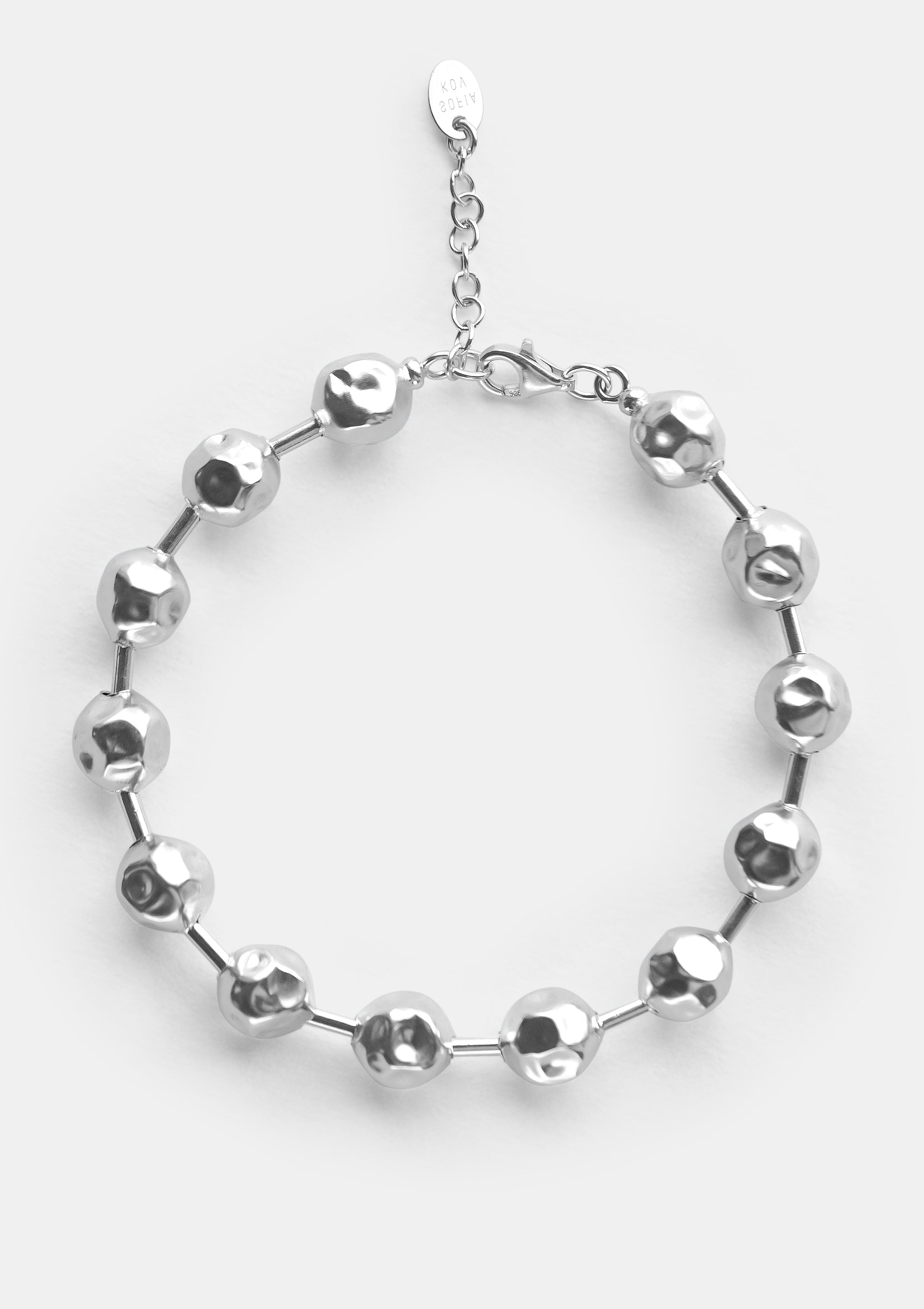 Rustic Orb Bracelet by Sofia Kov – view 2