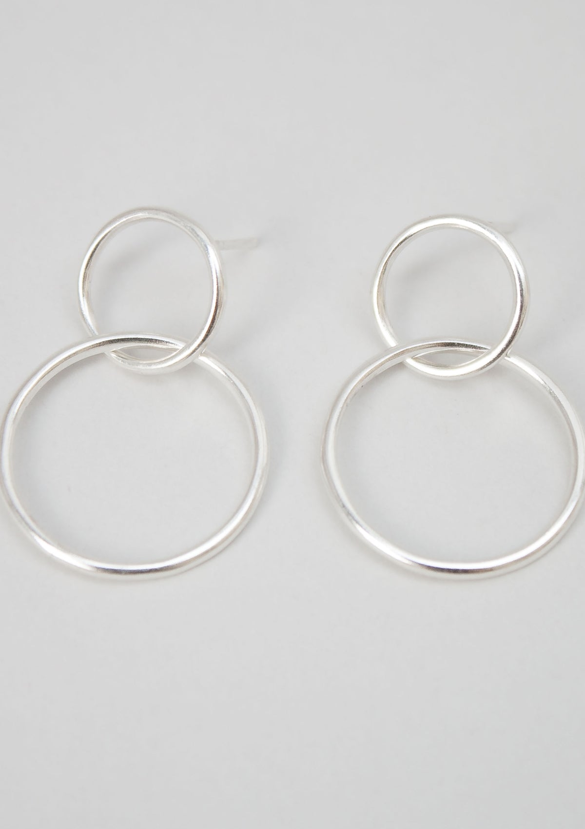 Double hoop earrings