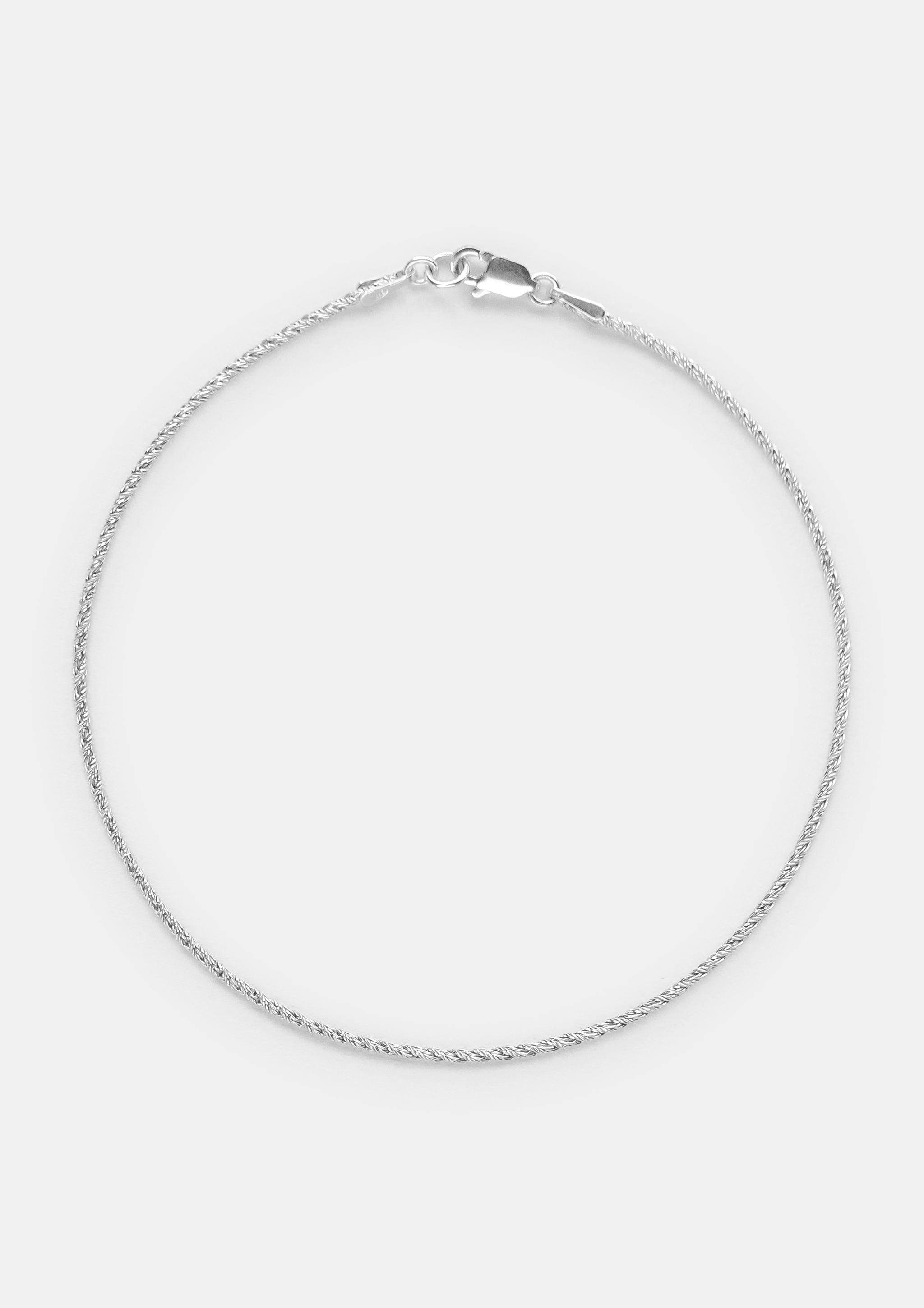 Thread Silver Bracelet by Sofia Kov – handcrafted in Berlin