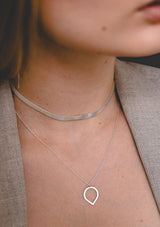 Teardrop necklace